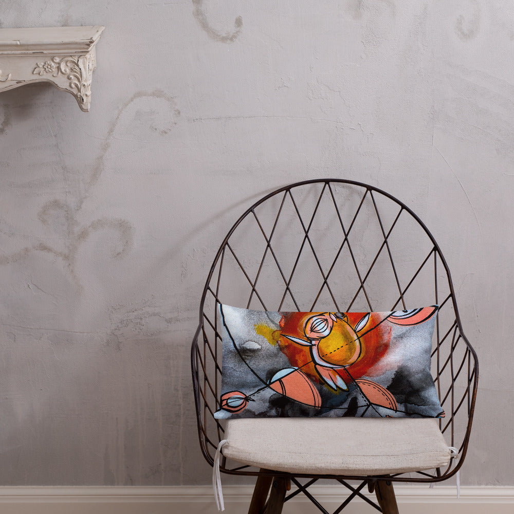 Connected – Lebo Premium Throw Pillow